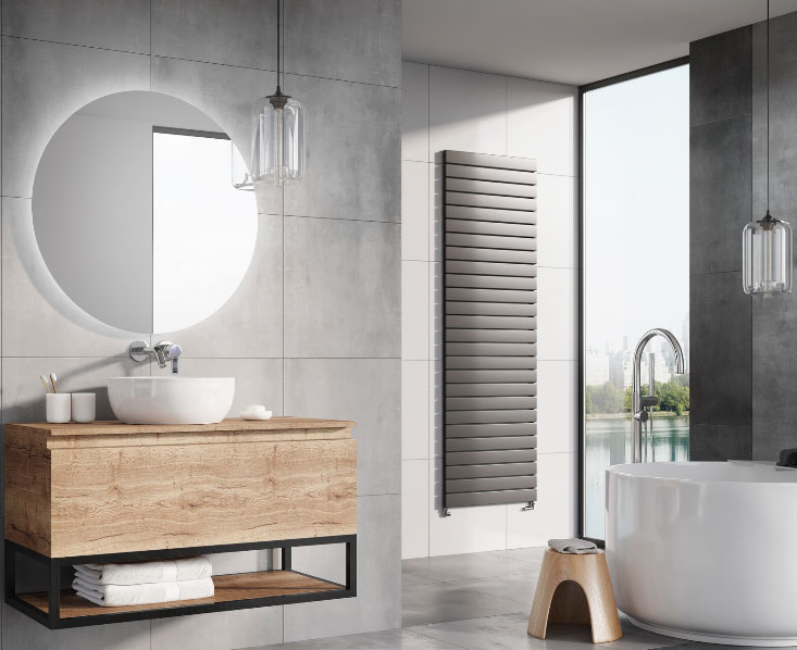 mijn bad in stijl moderne badkamer inspiratie houten wastafel